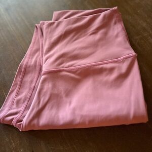 Colorfulkoala Blush Pink High-Waisted Women's Leggings size M